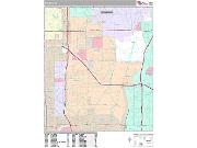 Carson <br /> Wall Map <br /> Premium Style 2025 Map