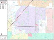 Citrus Heights <br /> Wall Map <br /> Premium Style 2025 Map
