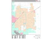 Clovis <br /> Wall Map <br /> Premium Style 2025 Map
