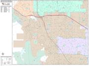 Cupertino <br /> Wall Map <br /> Premium Style 2025 Map