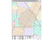 Downey <br /> Wall Map <br /> Premium Style 2025 Map