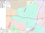 El Monte <br /> Wall Map <br /> Premium Style 2025 Map