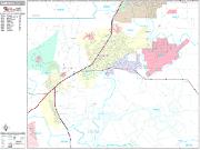 Fairfield <br /> Wall Map <br /> Premium Style 2025 Map