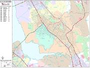 Fremont <br /> Wall Map <br /> Premium Style 2025 Map