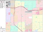 Hawthorne <br /> Wall Map <br /> Premium Style 2025 Map