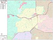 La Mesa <br /> Wall Map <br /> Premium Style 2025 Map