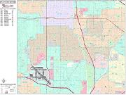 Lakewood <br /> Wall Map <br /> Premium Style 2025 Map