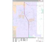 Menifee <br /> Wall Map <br /> Premium Style 2025 Map