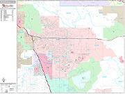 Moreno Valley <br /> Wall Map <br /> Premium Style 2025 Map
