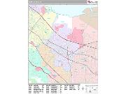 Mountain View <br /> Wall Map <br /> Premium Style 2025 Map