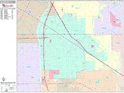 Norwalk <br /> Wall Map <br /> Premium Style 2025 Map