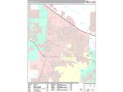 Palm Desert <br /> Wall Map <br /> Premium Style 2025 Map