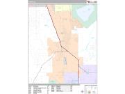 Perris <br /> Wall Map <br /> Premium Style 2025 Map