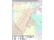 Pico Rivera <br /> Wall Map <br /> Premium Style 2025 Map