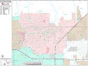 Rancho Cucamonga <br /> Wall Map <br /> Premium Style 2025 Map