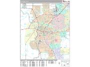 Sacramento <br /> Wall Map <br /> Premium Style 2025 Map
