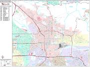 San Bernardino <br /> Wall Map <br /> Premium Style 2025 Map