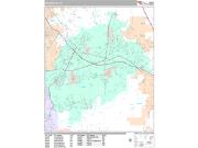 San Marcos <br /> Wall Map <br /> Premium Style 2025 Map