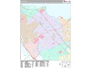 San Mateo <br /> Wall Map <br /> Premium Style 2025 Map