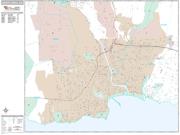 Santa Cruz <br /> Wall Map <br /> Premium Style 2025 Map