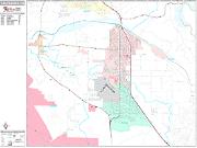 Santa Maria <br /> Wall Map <br /> Premium Style 2025 Map