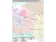Sunnyvale <br /> Wall Map <br /> Premium Style 2025 Map