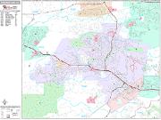 Thousand Oaks <br /> Wall Map <br /> Premium Style 2025 Map