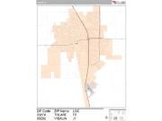 Tulare <br /> Wall Map <br /> Premium Style 2025 Map