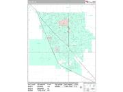 Turlock <br /> Wall Map <br /> Premium Style 2025 Map