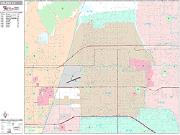 Upland <br /> Wall Map <br /> Premium Style 2025 Map