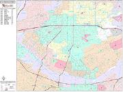 West Covina <br /> Wall Map <br /> Premium Style 2025 Map