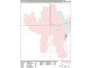 Yuba City <br /> Wall Map <br /> Premium Style 2025 Map