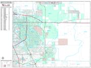 Aurora <br /> Wall Map <br /> Premium Style 2025 Map