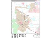 Boulder <br /> Wall Map <br /> Premium Style 2025 Map