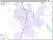 Castle Rock <br /> Wall Map <br /> Premium Style 2025 Map