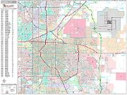 Denver <br /> Wall Map <br /> Premium Style 2025 Map