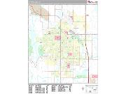 Fort Collins <br /> Wall Map <br /> Premium Style 2025 Map