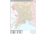 Bridgeport <br /> Wall Map <br /> Premium Style 2025 Map