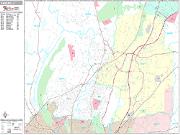 Hamden <br /> Wall Map <br /> Premium Style 2025 Map