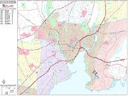 New Haven <br /> Wall Map <br /> Premium Style 2025 Map