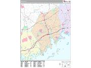 Norwalk <br /> Wall Map <br /> Premium Style 2025 Map
