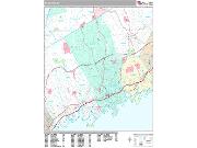 Stamford <br /> Wall Map <br /> Premium Style 2025 Map
