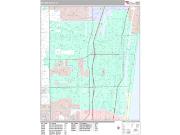 Delray Beach <br /> Wall Map <br /> Premium Style 2025 Map