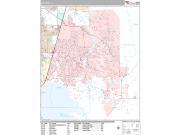 Deltona <br /> Wall Map <br /> Premium Style 2025 Map