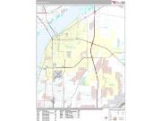 Fort Myers <br /> Wall Map <br /> Premium Style 2025 Map