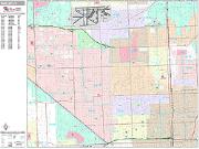 Hialeah <br /> Wall Map <br /> Premium Style 2025 Map