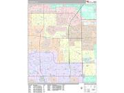 Lauderhill <br /> Wall Map <br /> Premium Style 2025 Map
