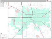 Ocala <br /> Wall Map <br /> Premium Style 2025 Map