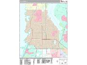 Palm Harbor <br /> Wall Map <br /> Premium Style 2025 Map