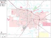 Albany <br /> Wall Map <br /> Premium Style 2025 Map